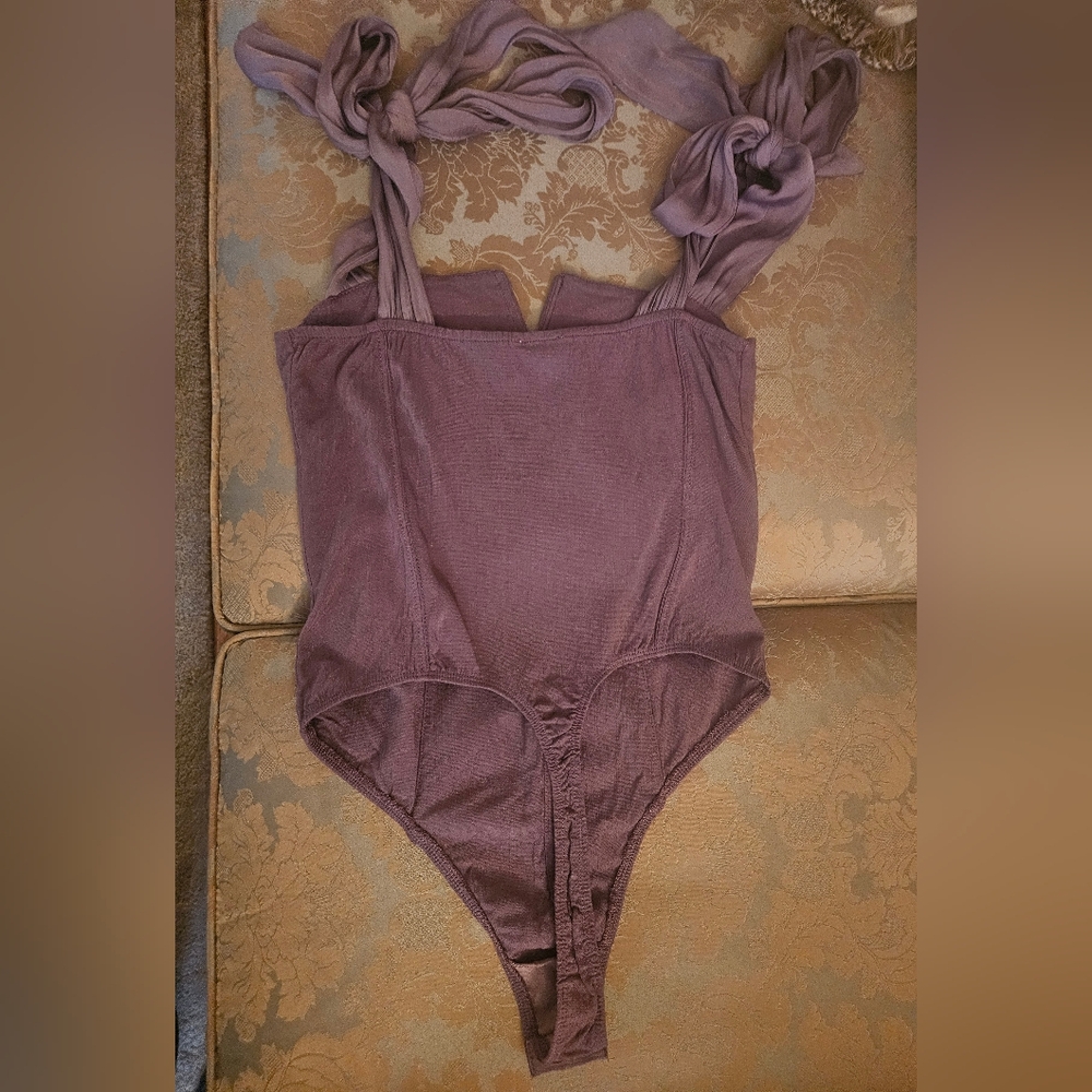 NWOT Intimately By Free People Lola Mauve Bodysuit - Picture 10 of 16
